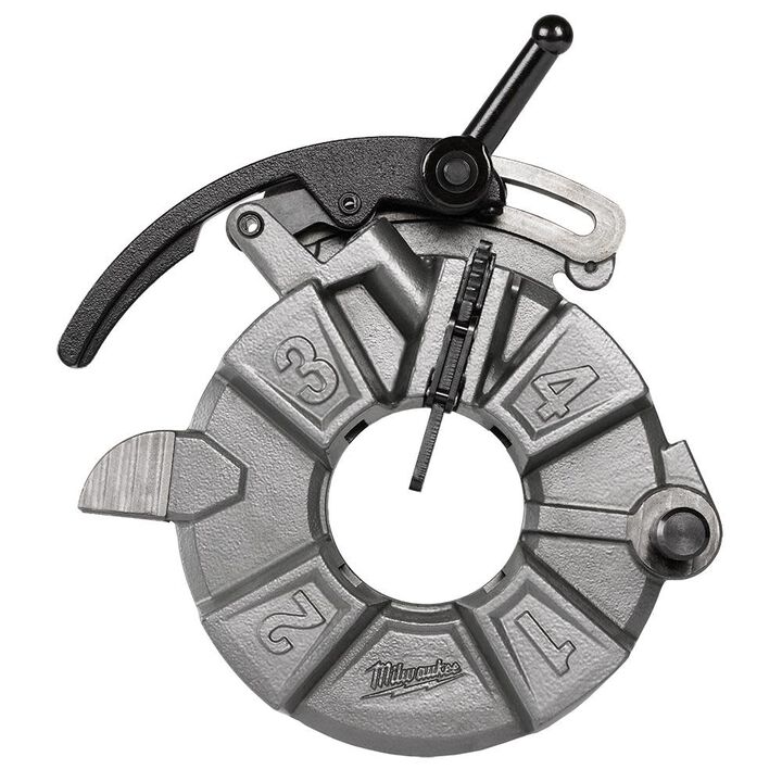 Milwaukee BSPT Pipe Threading Die Head with Micro-Adjust
