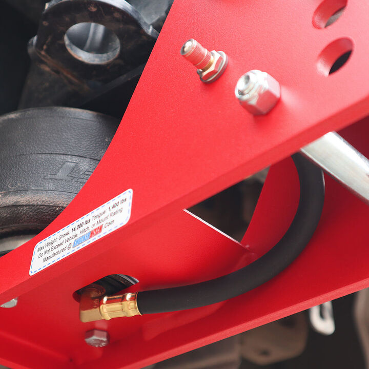 Shocker Hitch 14K 2 Inch Air Receiver Hitch Base Frame with 2 D-Handle Pins, large image number 3