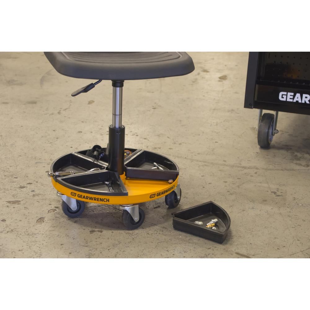 GEARWRENCH Mechanics Seat Adjustable Height Swivel 18 to 22 In., large image number 3
