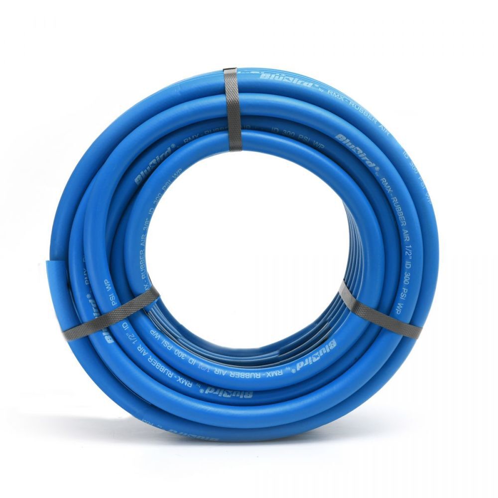 BluBird 1/2 Inch x 300 Ft. Rubber Air Hose Assembly, large image number 1