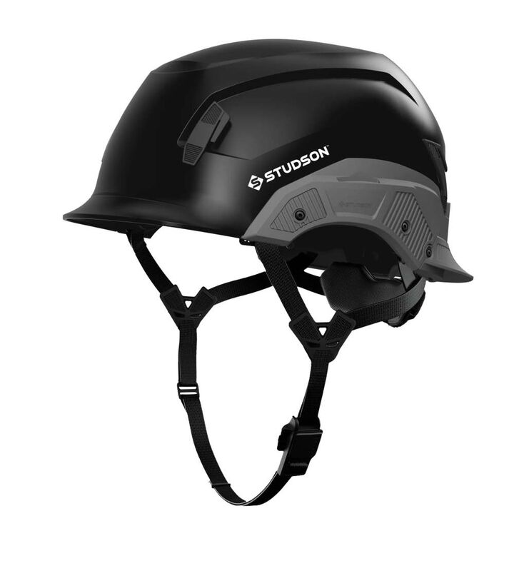 Studson Standard Brim Non-Vented Safety Helmet Type 2 Class E Black Large/XL