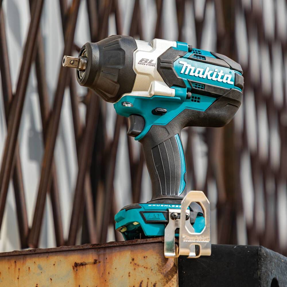 Makita 18V LXT Cordless 1/2 Inch Square Drive Impact Wrench with Detent Anvil (Bare Tool), large image number 14