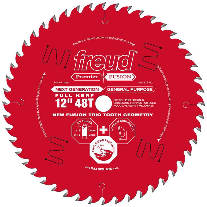 Freud 12in Premier Fusion Blade