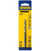 Irwin Turbomax 1/4 Inch x 2-3/4 Inch High Speed Steel Drill Bit, small image number 2