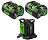 EGO Power+ Two 56V 7.5Ah ARC Lithium Battery and Dual Port Charger Starter Kit, small image number 1