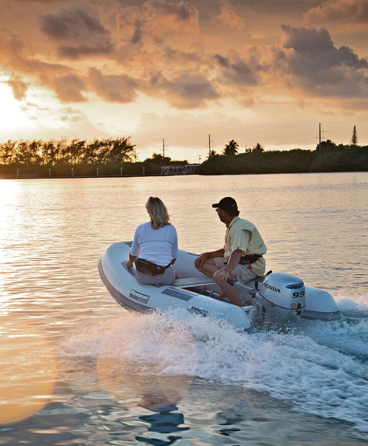 Honda Marine 9.9 HP 4-Stroke Outboard Motor, large image number 1