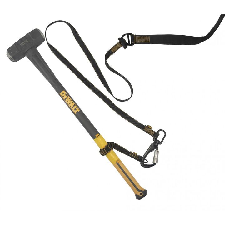 DEWALT 80 Lbs 70 in Polyester & Aluminum Single Leg Tool Lanyard, large image number 5