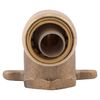 Sharkbite 1/2in x 1/2in FNPT Brass 90 Deg Angle Hy Ear Elbow, small image number 3