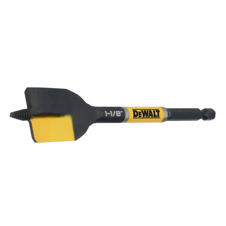 DEWALT 1-1/8 Inch x 6 Inch ELITE Nail Cutting Spade Bit, large image number 1