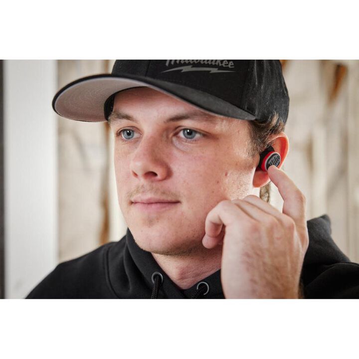 Milwaukee Jobsite Earbuds Foam Ear Tip Kit Large, large image number 3