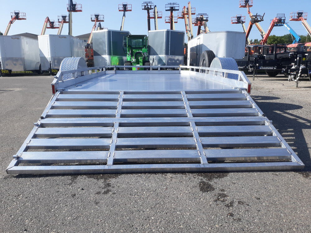 Legend Premium Trailers 7X12UGSA35AB 12 Foot Aluminum Utility Gate Trailer, large image number 6