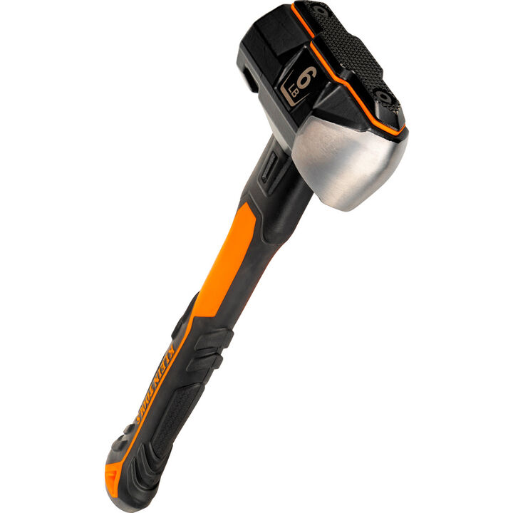 Klein Tools Fiberglass Handle Wedge Sledgehammer, 6-Pound