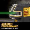 DEWALT USB Rechargeable Green 5 Spot and Cross Line Laser Kit, small image number 5