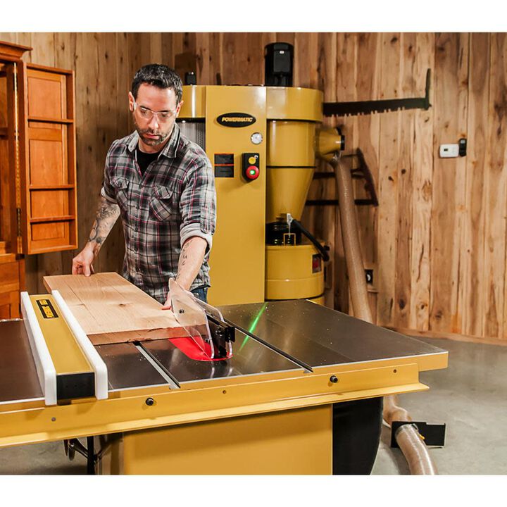 Powermatic 5HP 3PH 230/460V Table Saw with 30in Accu-Fence System, large image number 7