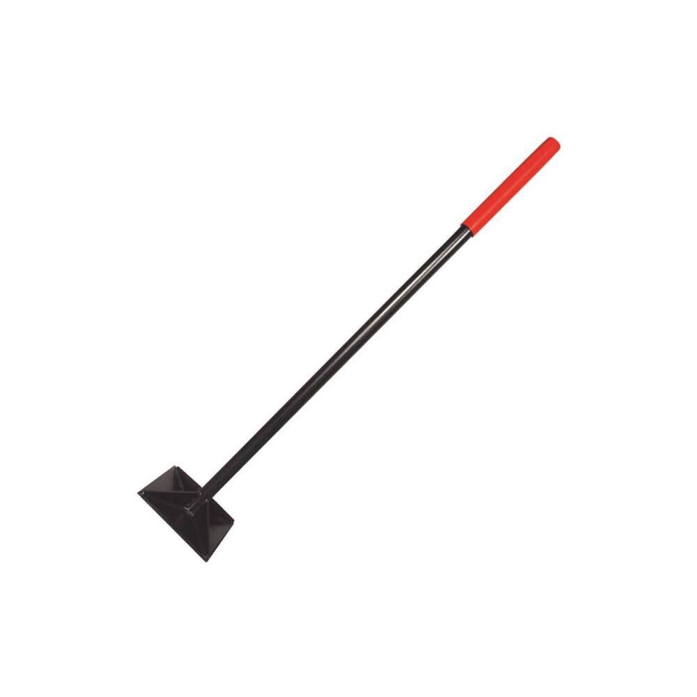 Razorback 8in x 8in Steel Tamper with 43.5in Ergonomic Grip Handle, large image number 1