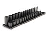 Tekton 3/8 Inch 12 Point Impact Socket Set, 30 Pieces (1/4-1 Inch), small image number 2
