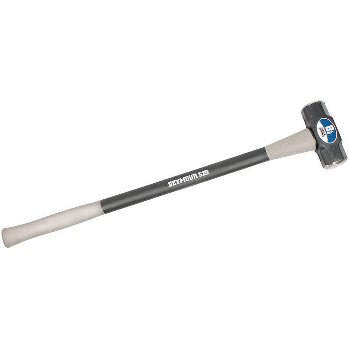 Seymour S400 Jobsite 8 Lbs Sledge Hammer with Cushion Grip & Fiberglass