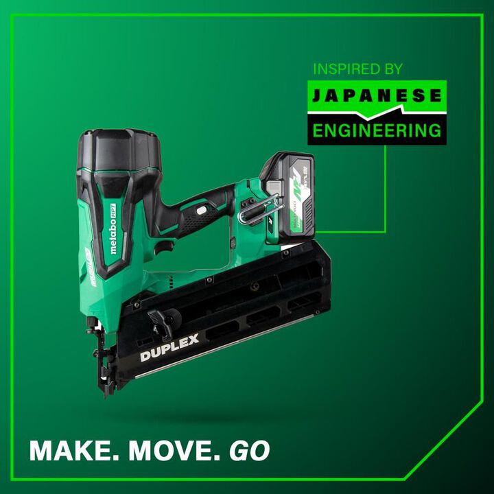 Metabo HPT 36V MultiVolt Forming Nailer 3 1/2in Cordless Kit, large image number 10