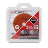Rubi Tools Resin Dry Polishing Pad 200 Grit 4 In., small image number 1