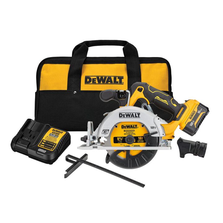 DEWALT Xtreme 12V Max 5-3/8 in Brushless Cordless Circular Saw Kit