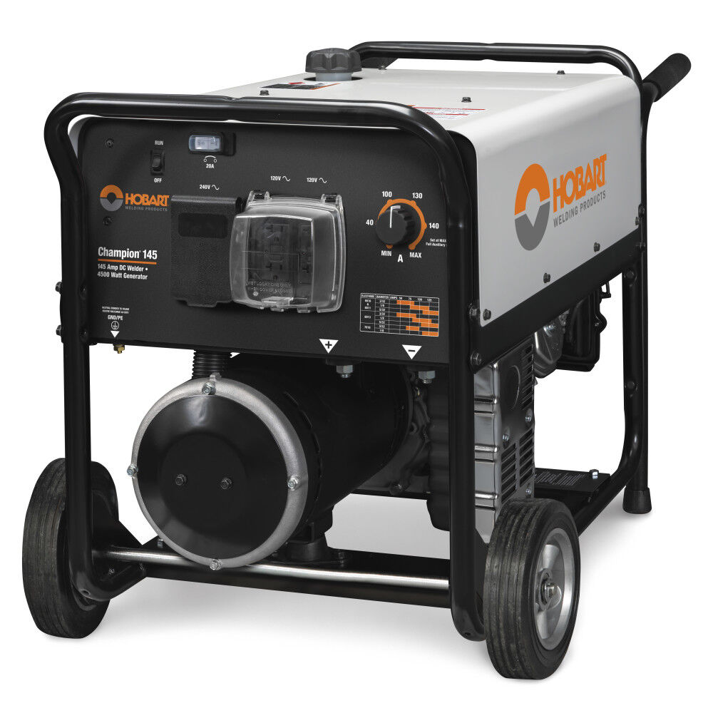 Hobart Champion 4500 Watt Gas Powered Portable Welder/Generator Reconditioned, large image number 2