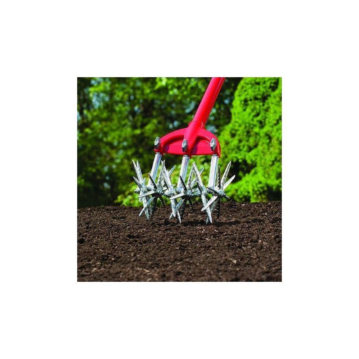 Garden Weasel 54.5 Inch Height Durable Steel 4-IN-1 Tiller/Cultivator, large image number 3