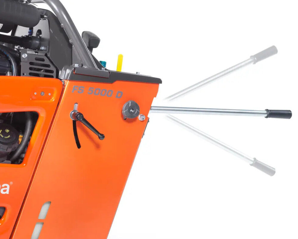 Husqvarna Construction FS 5000 D 48 HP 30 Inch Yanmar 3 Speed Floor Saw Body Only, large image number 3