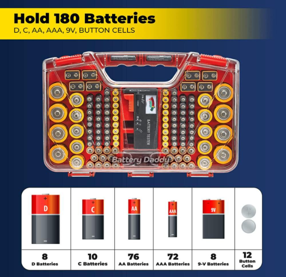 Battery Daddy Battery Storage Case, large image number 2