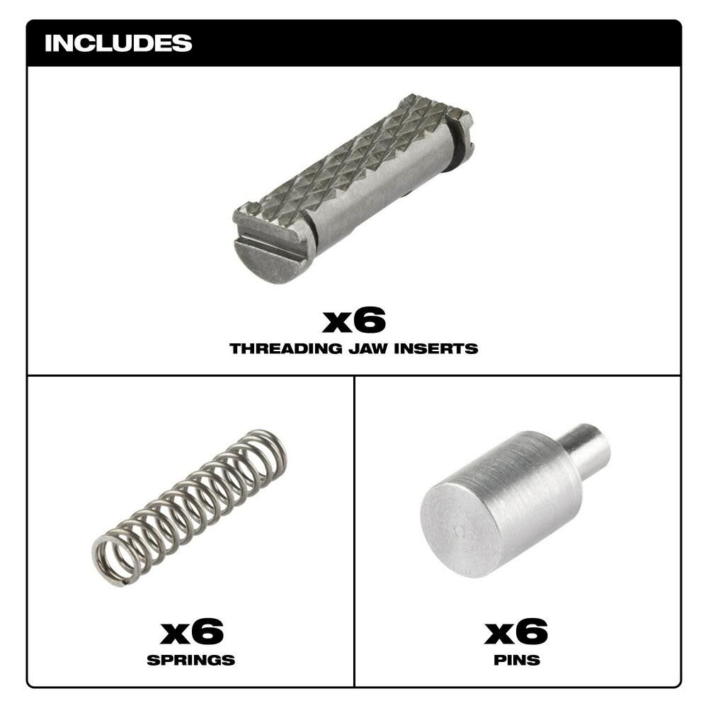 Milwaukee Threading Jaw Inserts, large image number 4