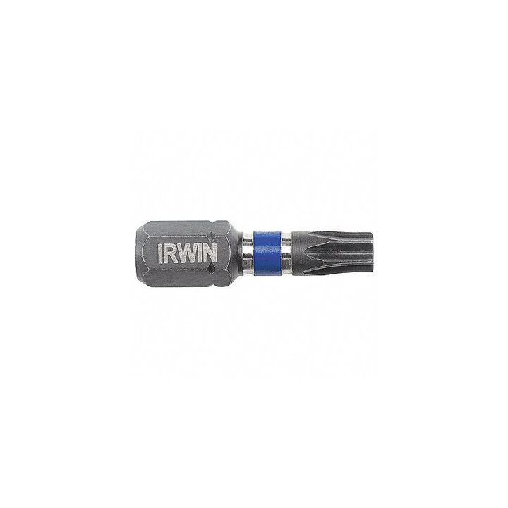 Irwin T30 Drive x 1 Inch Torx Point Impact Insert Bit 25 Pack