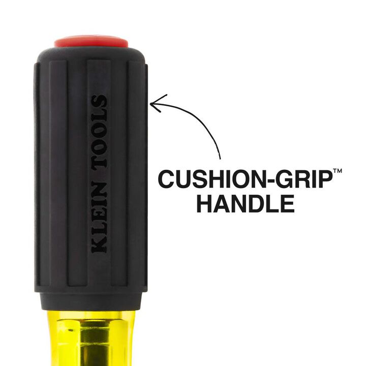 Klein Tools Color-Coded Hollow-Shaft Heavy-Duty Nut Driver, 1/2-Inch, large image number 3