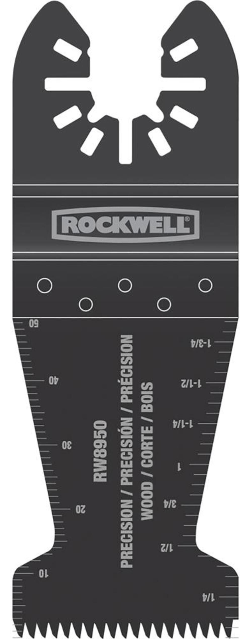 Rockwell Sonicrafter 1-3/8in Precision Wood End Cut Blade, large image number 1