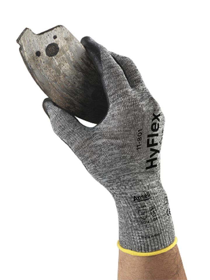 Ansell Protective Products HyFlex Dark Liner Nitrile Glove - Size 9, large image number 1