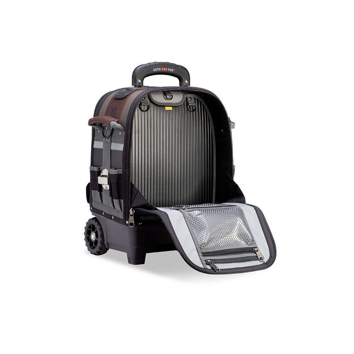 Veto Pro Pac Tech-LCT Wheeled Tool Bag with Wheels & Retractable Handle, large image number 6