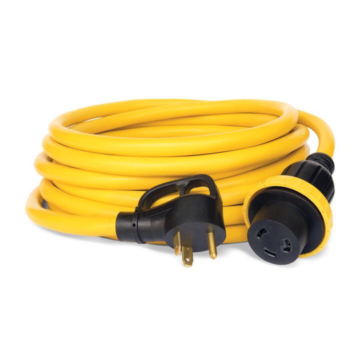 Champion Power Equipment RV Generator Power Cord 30 Amp 30', large image number 0