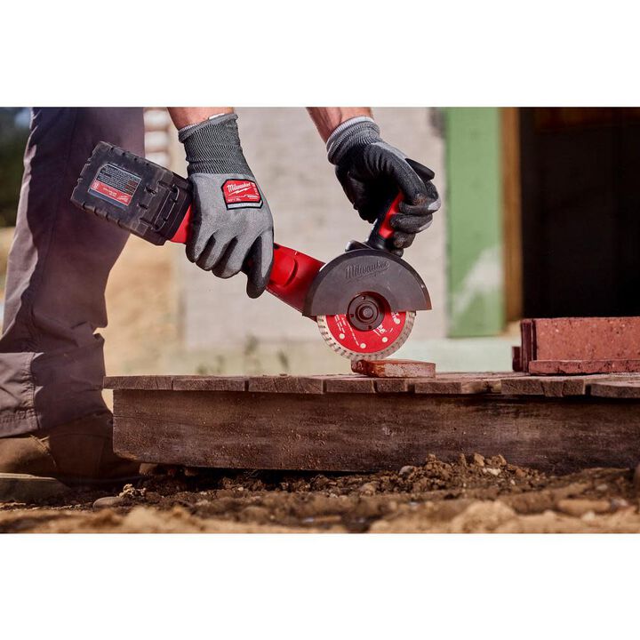 Milwaukee 4 1/2 Inch Turbo Rim Diamond Blade for Concrete and Masonry, large image number 7