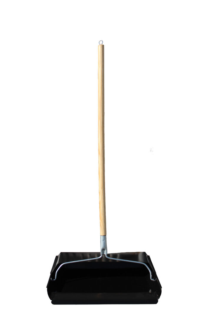 Fulton Corporation Heavy Duty Dustpan with Wooden Handle, large image number 2