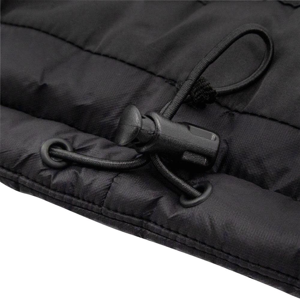 Radians Womens Heated Puffer Vest Kit with Battery, Black, Small, large image number 9