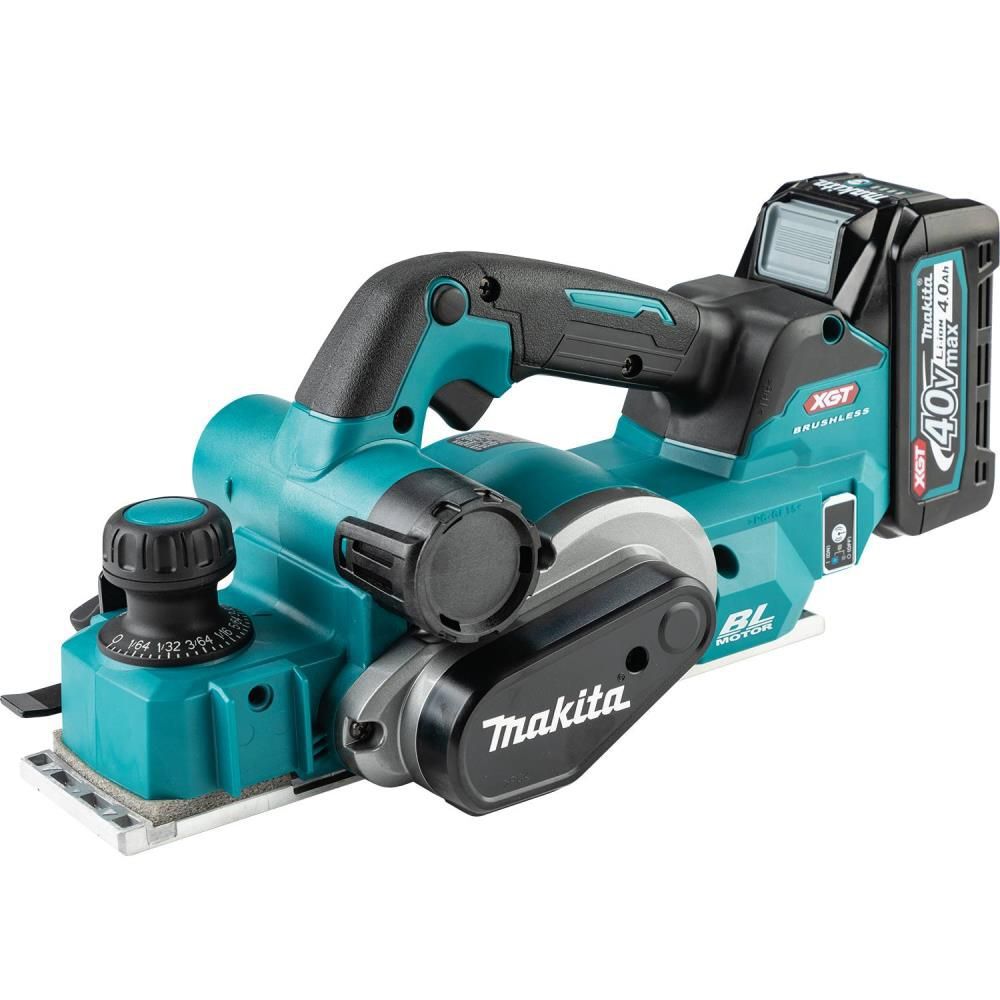 Makita 40V max XGT Cordless 3 1/4in Planer Kit AWS Capable, large image number 2