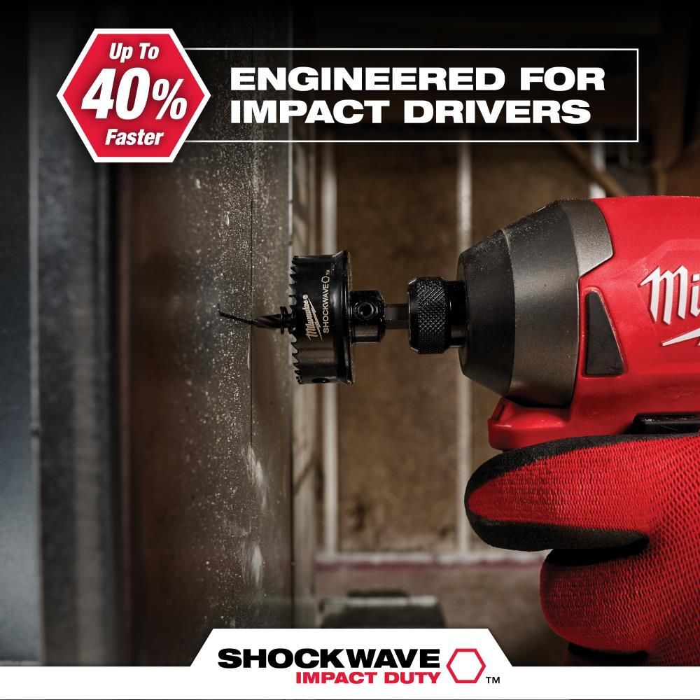 Milwaukee 1-1/4 In. SHOCKWAVE Impact Hole Saw, large image number 5