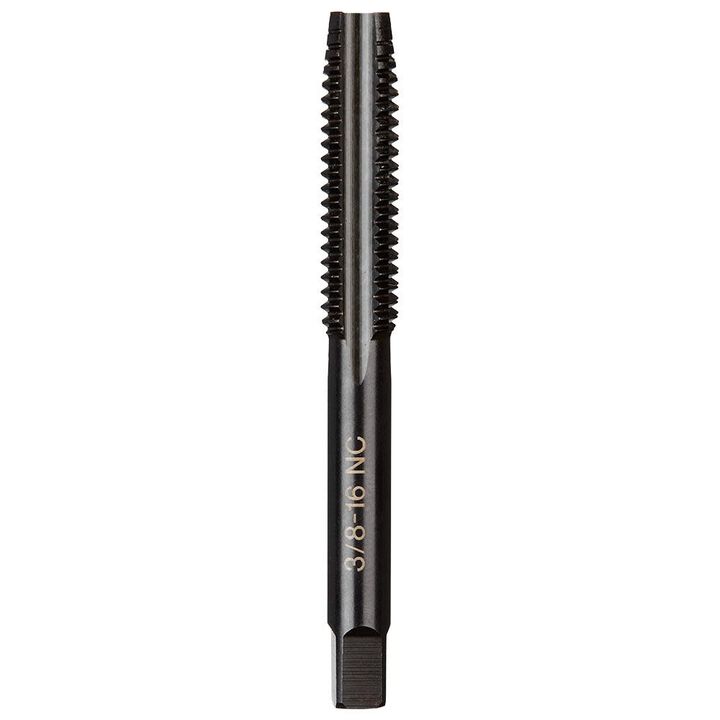 Milwaukee 3/8 in -16 NC Straight Flute Plug Tap