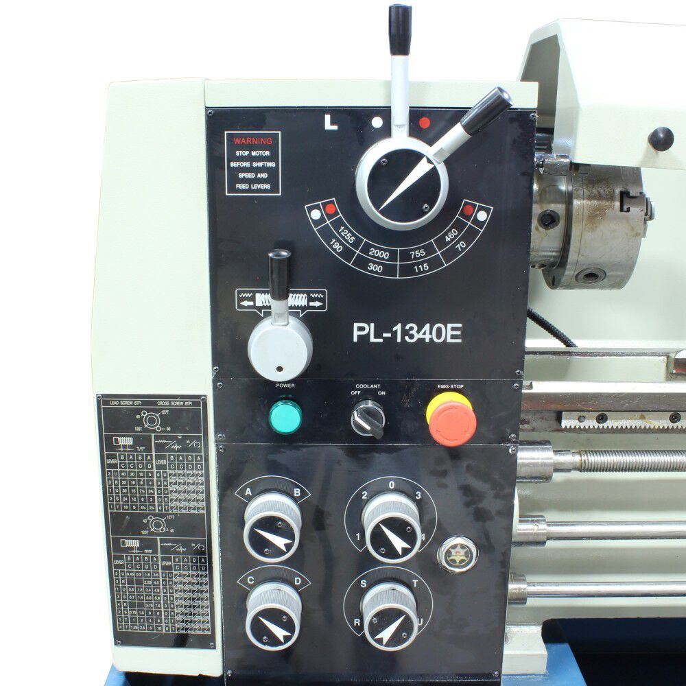 Baileigh PL-1340E Metal Lathe 220V 1 Phase 13in Swing, large image number 6