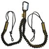 DEWALT 15 Lbs 51 in Elastic Polyester & Aluminum Twin Leg Tool Lanyard, small image number 1