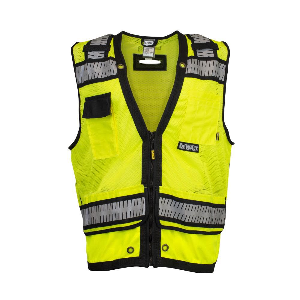 DEWALT Class 2 Heavy Duty Surveyor Vest, Hi-Vis, 5X, large image number 11
