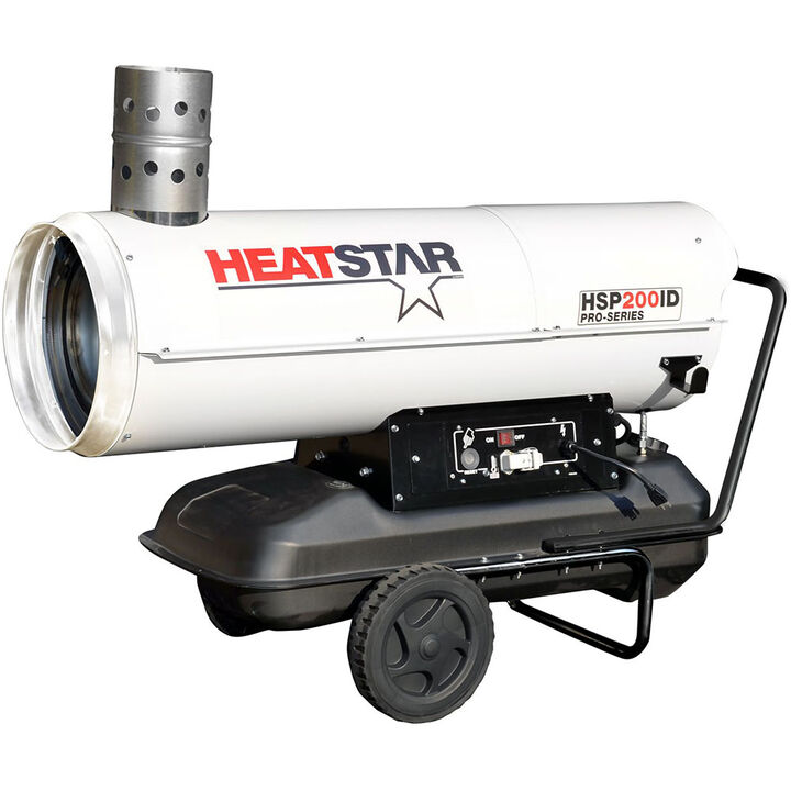 Heatstar PRO-SERIES 180000 BTU Indirect Fired Diesel/Kerosene/Jet Fuel Construction Heater