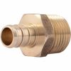Sharkbite 1/2in x 1/2in MNPT Brass Crimp Male Connector, small image number 1