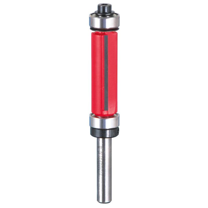 Freud 1/2 In. (Dia.) Top & Bottom Bearing Flush Trim Bit with 1/4 In. Shank