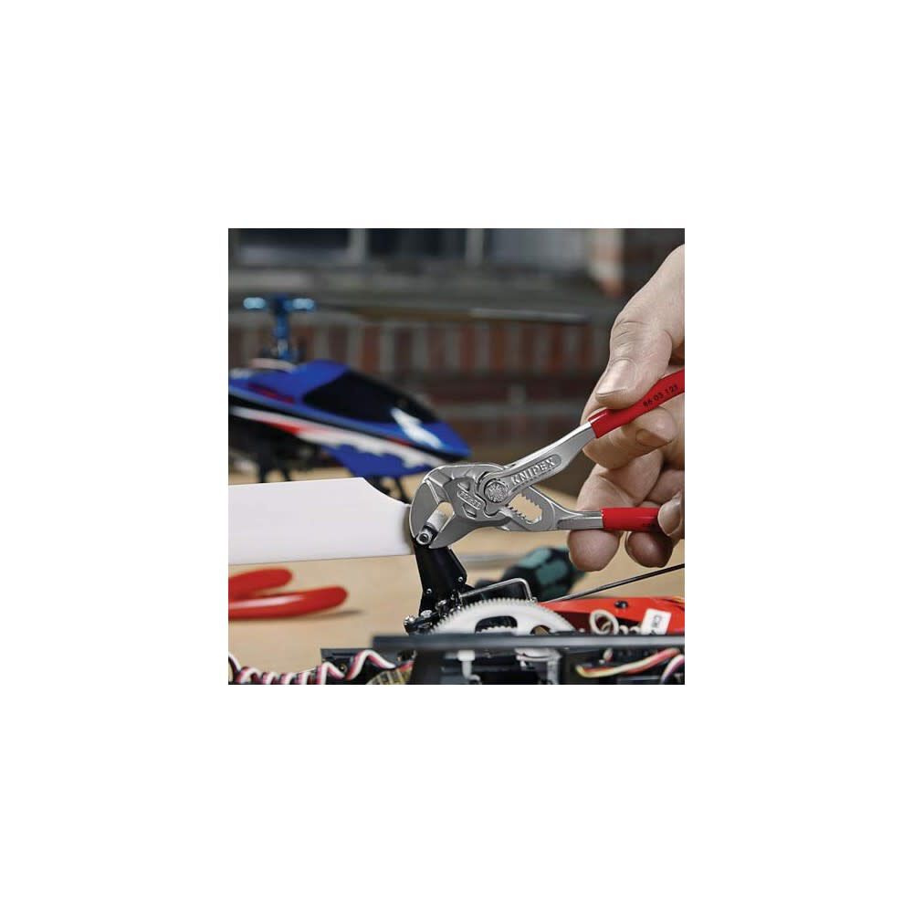 Knipex Pliers Wrench Chrome Plated Head 125mm, large image number 8
