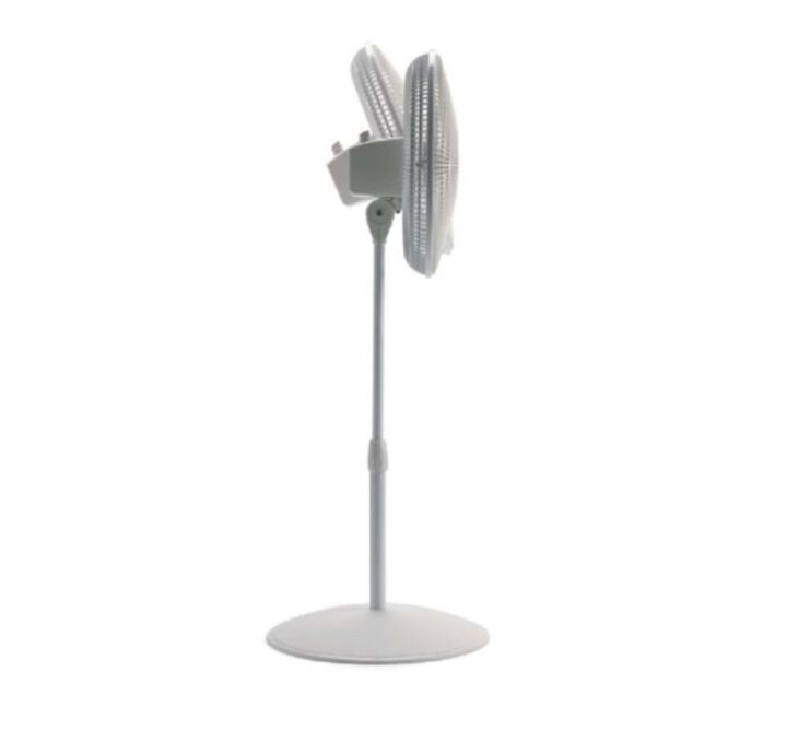 Lasko Oscillating Pedestal Fan 47in H X 16in D 3 Speed, large image number 1