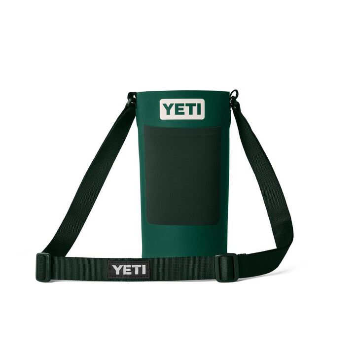 Yeti Rambler Bottle Sling Large Black Forest Green